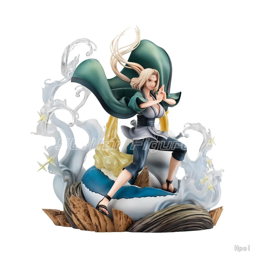【SF】In Stock MegaHouse GALS Series NARUTO Shippuden Tsunade Figures Model Collection Gift