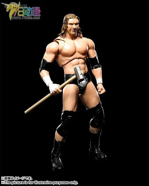 BANDAI Original S.H.Figuarts WWE The Rock (Dwayne Johnson) Movable Action Figure Collectible Model Toy Gift for Boys