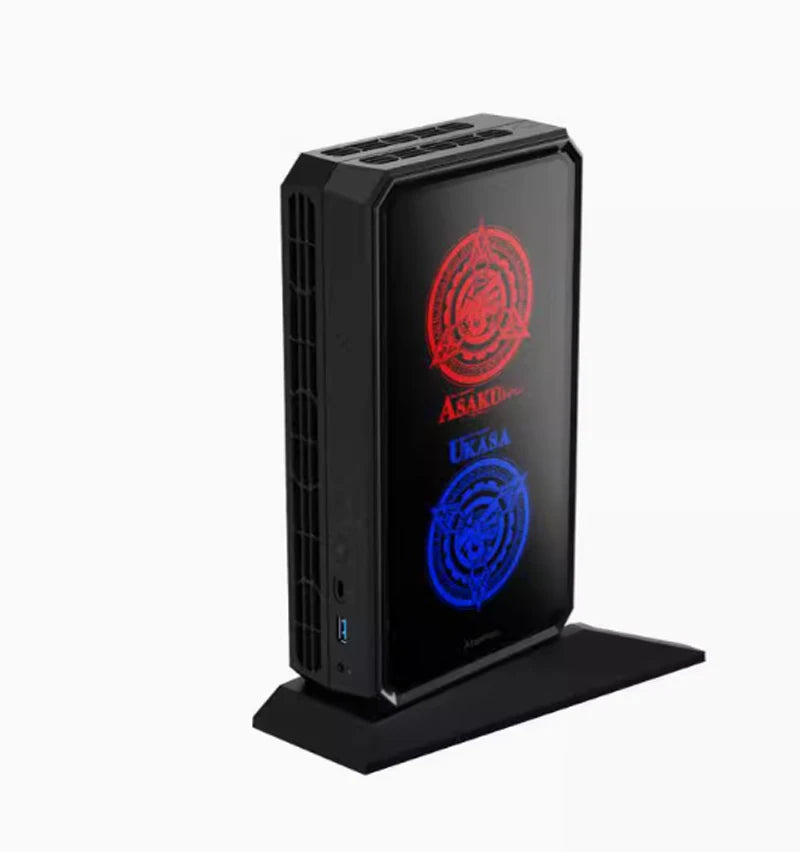Fashion AtomMan G7 PT Gaming Desktop Computer AMD Ryzen 9 7945HX AMD Radeo RX7600M XT DDR5 Minisforum Dedictate Office Mini PC