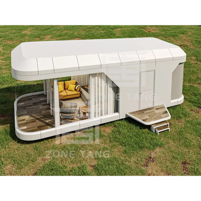 Double Wide Homes For Sale Prefabricated Homes Villa Steel Frame House Space Capsule Home Double Wide Modular Homes Glass Houses