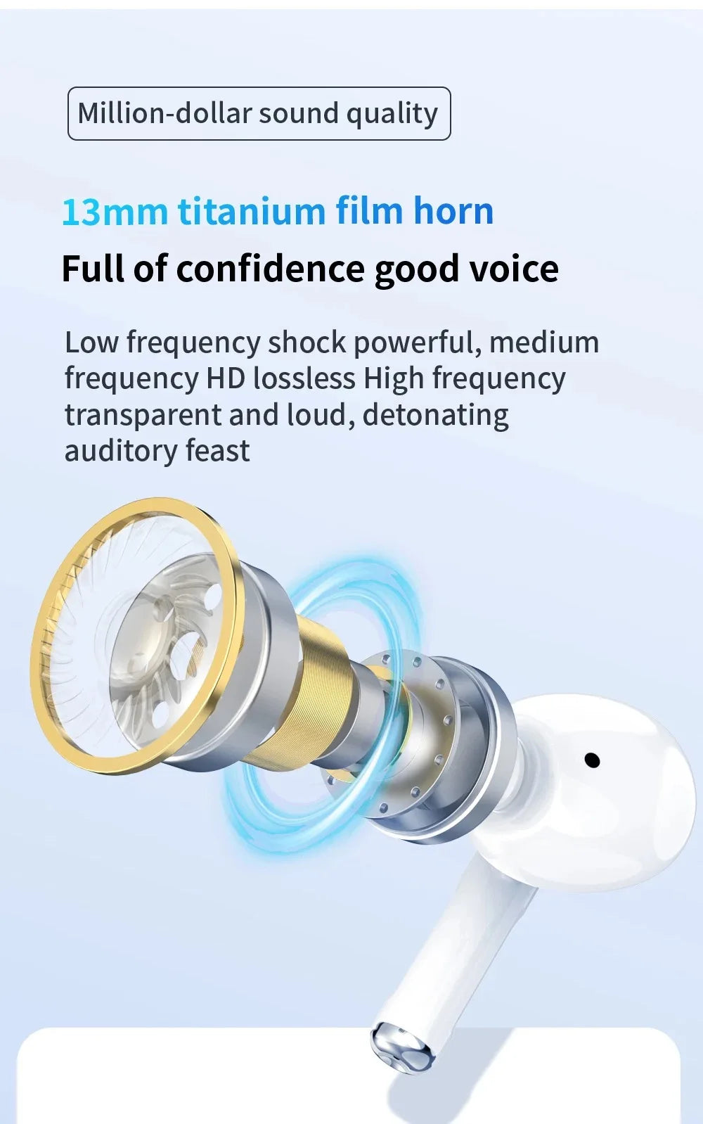 New Air Pro TWS Wireless Bluetooth Earphones Headphones In Ear Earbuds Sports ANC Noise Cancelling Headset for IPhone Android