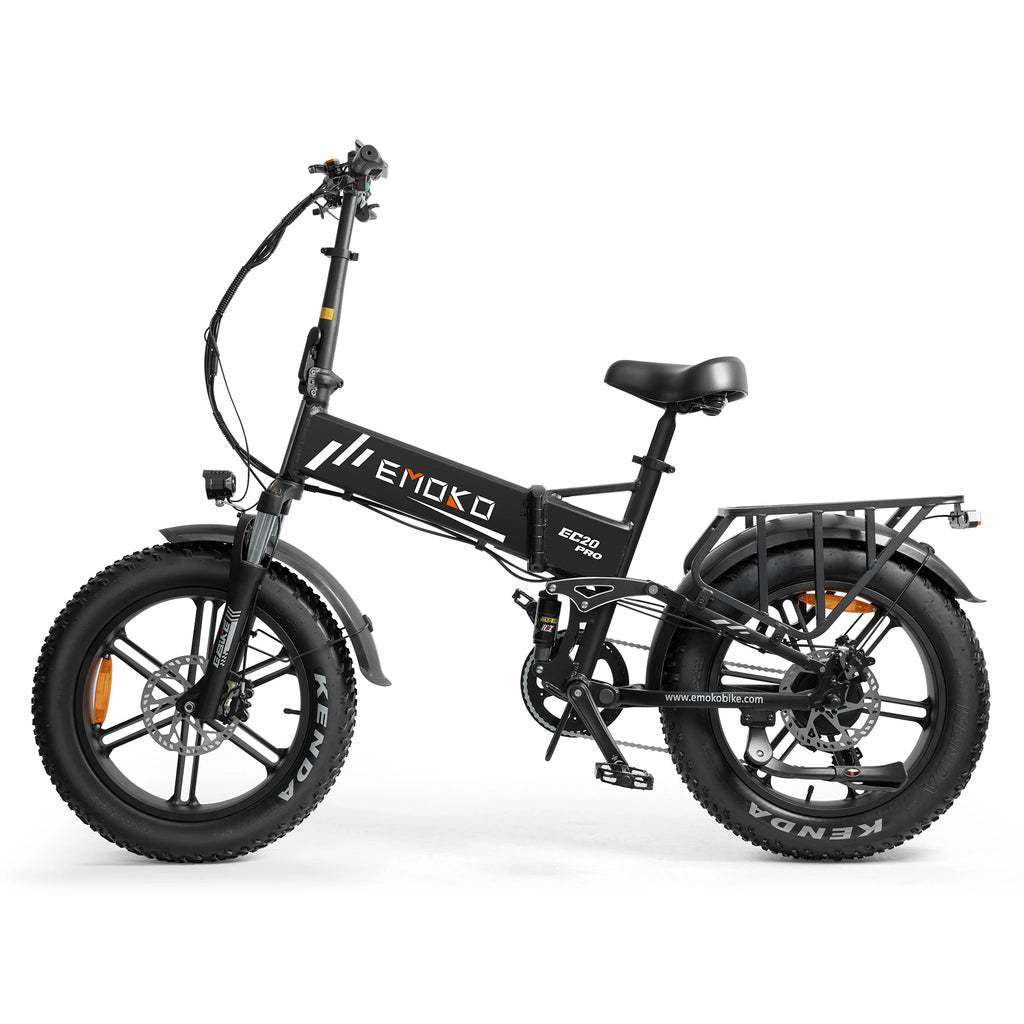 Electric bicycle EC20 1000W motor 48v18ah battery Hydraulic Brake E-Bike 20 inch tire snow beach Off-road riding Electric bike