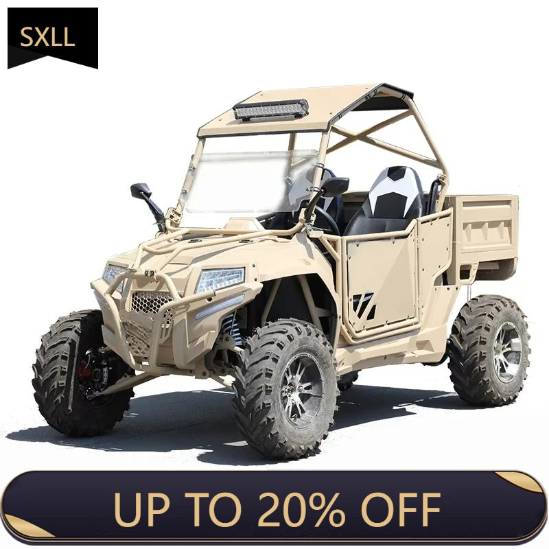 SXLL  High quality off-road four-wheeler 400cc side-by-side 4x4 4x2 UTV agricultural utility vehicle