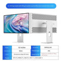 32 Inch LED Monitor 4K 3840*2160 HDR10 Feature 60Hz USB-C FOR MAC 100W HDR10 139PPI matt screen Display kuycon P32UB hole style