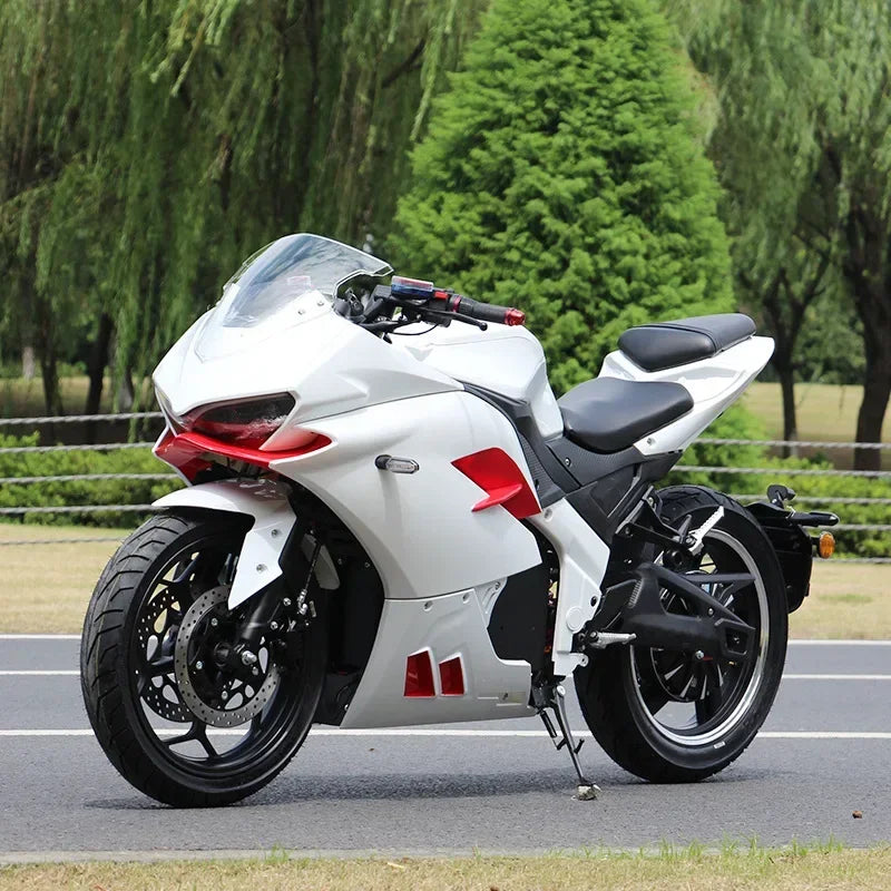 Adult 72V Sports Car High-speed Electric Motorcycle Battery Electric Motorcycle