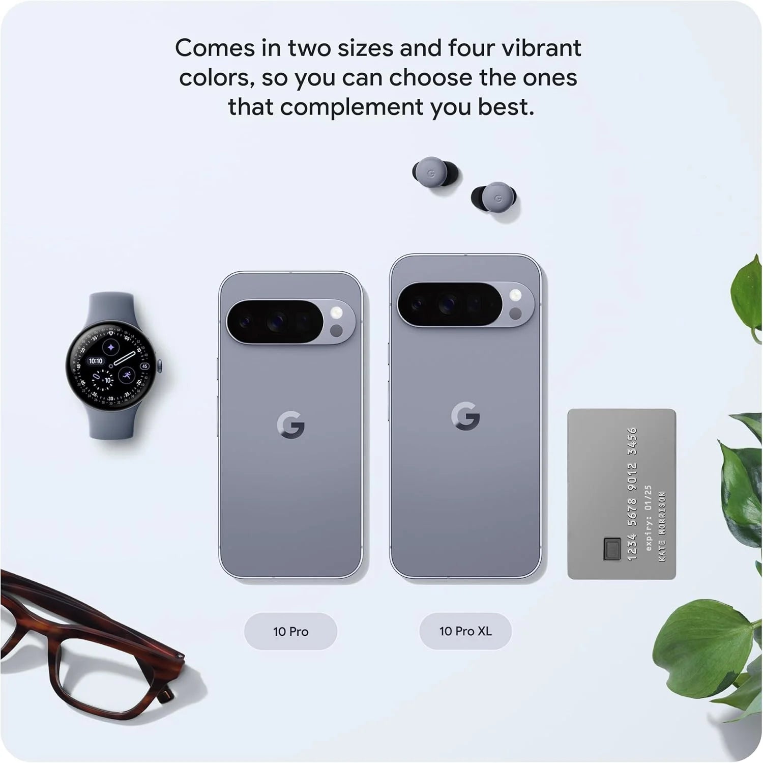 New Original Google Pixel 10 Pro XL 5G Smartphone Triple Rear Camera System Tensor G5 4870 mAh Battery 6.8" Super Actua Display