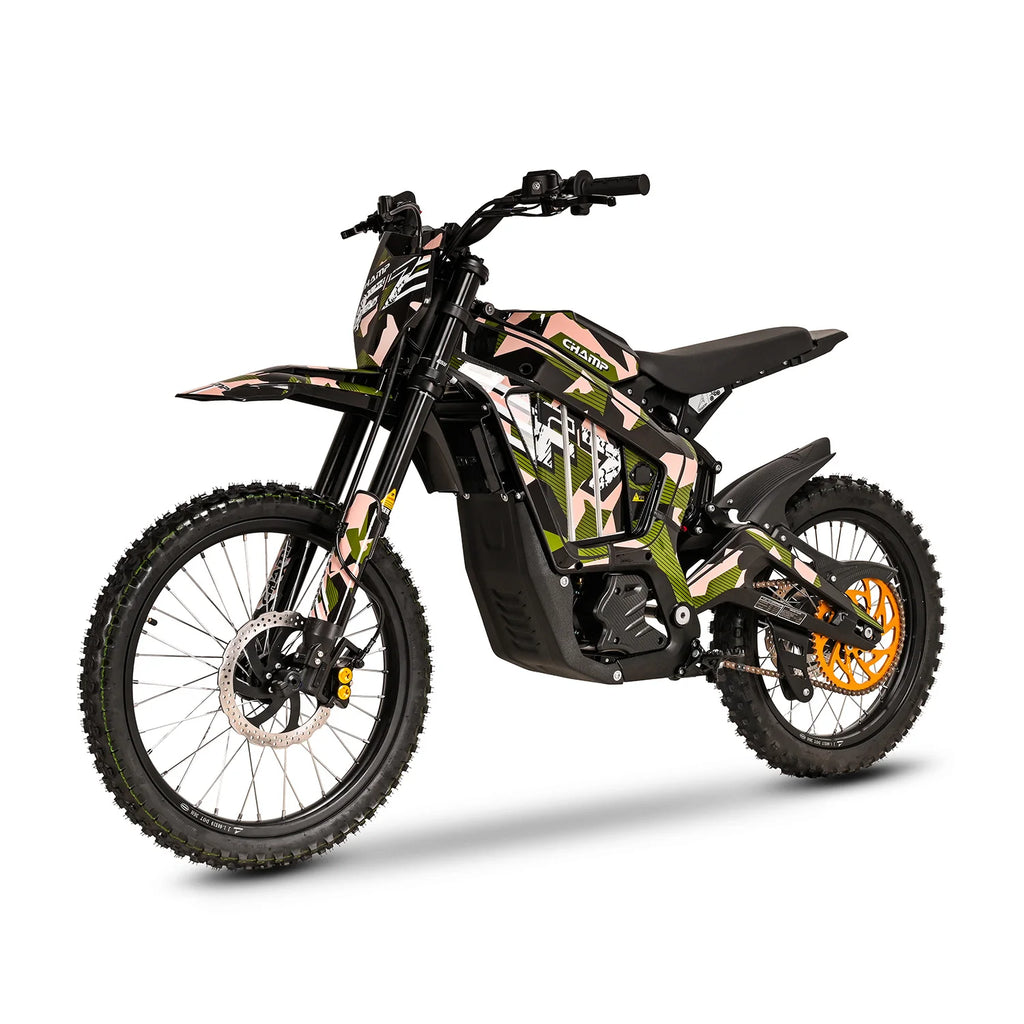 STLF EEC COC CE Licensed for the Road 72V 40Ah 7500W 100km/h Speed Off-road City Commuting Dirt Bike Electric Motorcycle