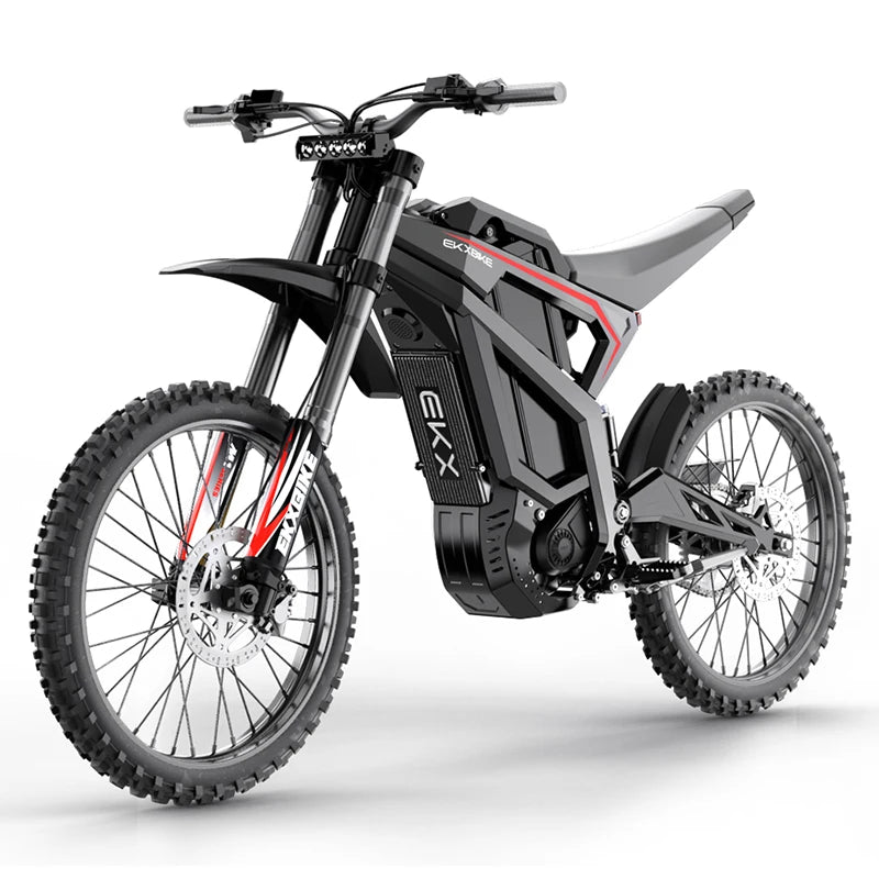 EKXBike M1 Adult Electric Motorcycle 16.8KW Peak Mid-Motor 72V/50AH Removable Battery 100KM/H Off-Road E-MTB