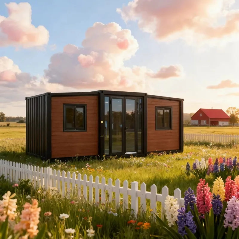 20ft 40ft 2 3 Bedroom Prefab Shipping Container Homes Prebuilt Container House Eco Friendly Solar Powered Compact Customizable