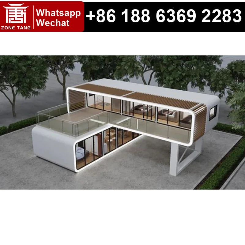 Prefabricated Portable House Luxury Modern Outdoor Customize Design Apple Capsule Home Hot Selling Space Capsules Houses Modular