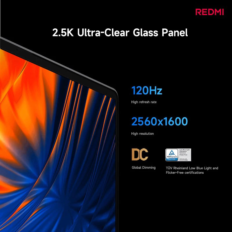 Xiaomi Redmi Book 16 2026 Intel Core Ultra 5 125H / 16GB / 32GB / 512GB / 1TB / 2TB  LPDDR5X 7467MT/s  2.5K 120Hz Laptop
