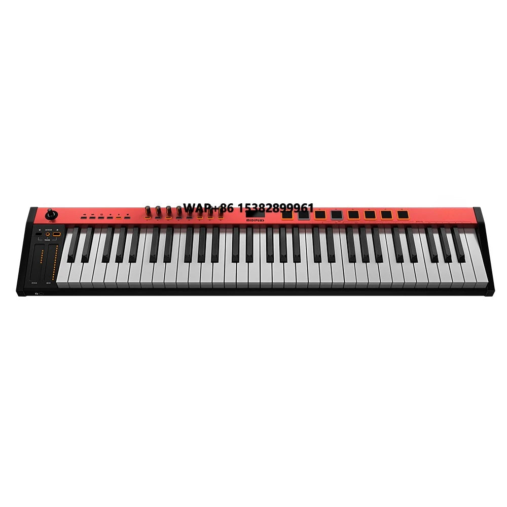 Midiplus X6 PRO II 61 Key Midi Keyboard Controller Digital Music Audio Studio Piano 61-key for Wholesale Musical Instruments