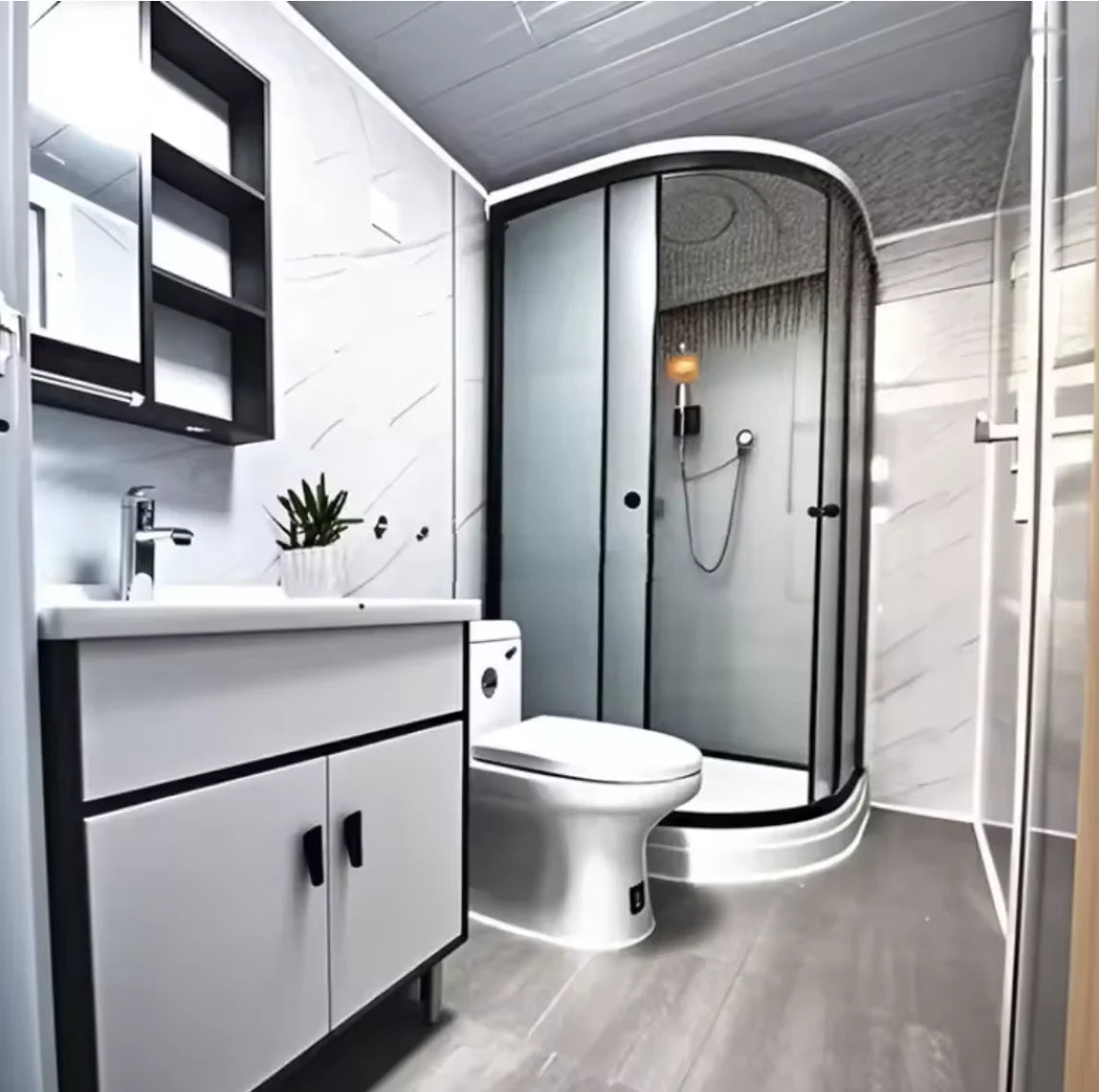 Fast Assembly 20ft30ft40ft Waterproof Windproof High-Quality Fast-Assemble Container House economic prefabricated houses