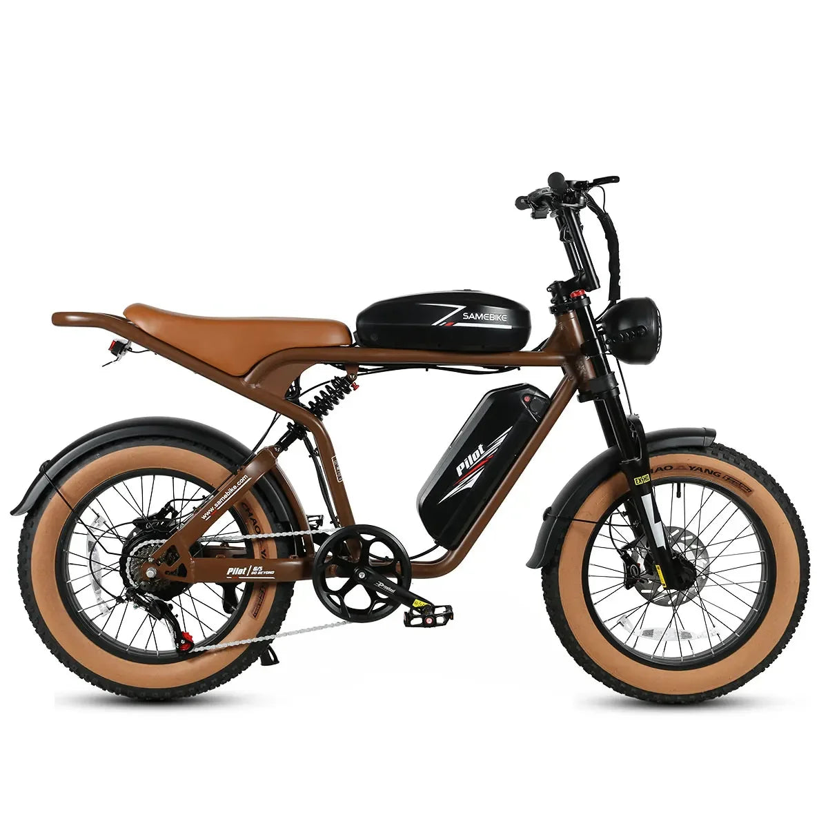 SAMEBIKE M20-II E-Bike 1200W 48V16+16AH Battery 20*4 Fat Inch  Tires Electric Bike  Adult All-Terrain Electric Bicycle