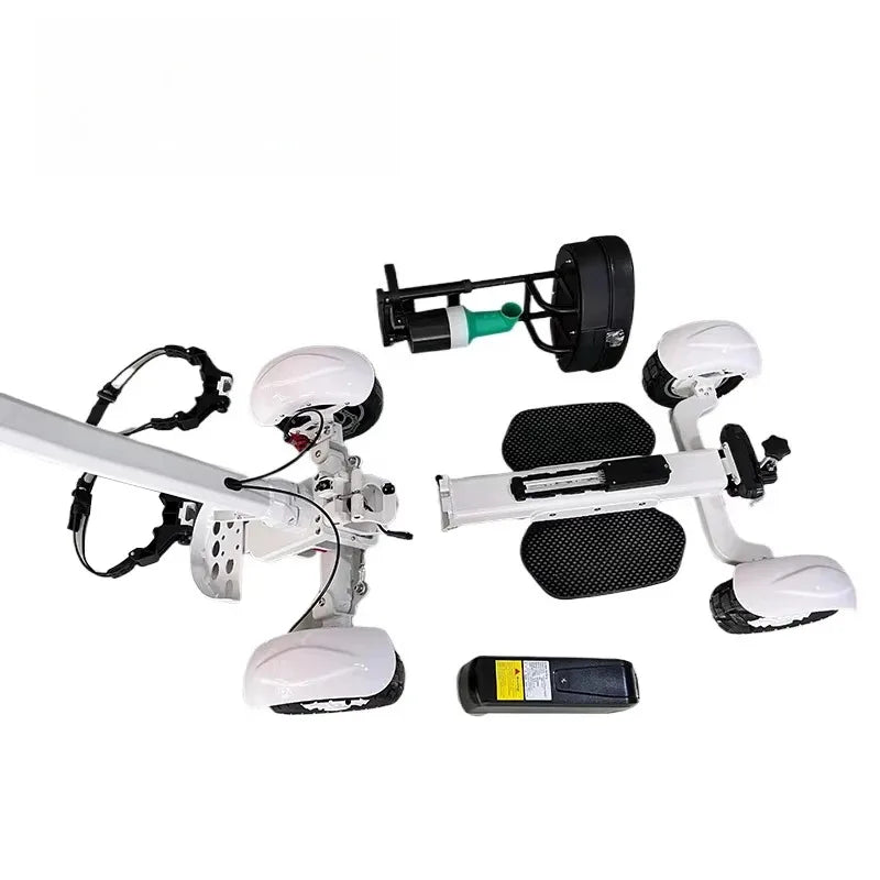 Factory Hot Selling Folding  4 Wheel Electric Golf Scooter with Bag Holder Cart Scooter Golf Carts Electric