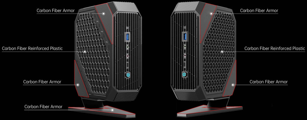 2023 Oushedi HX99G Mini PC Windows 11 AMD Ryzen 9 6900HX AMD Radeon RX 6600M DDR5 32GB 512GB SSD USB4 Desktop Gaming Computer
