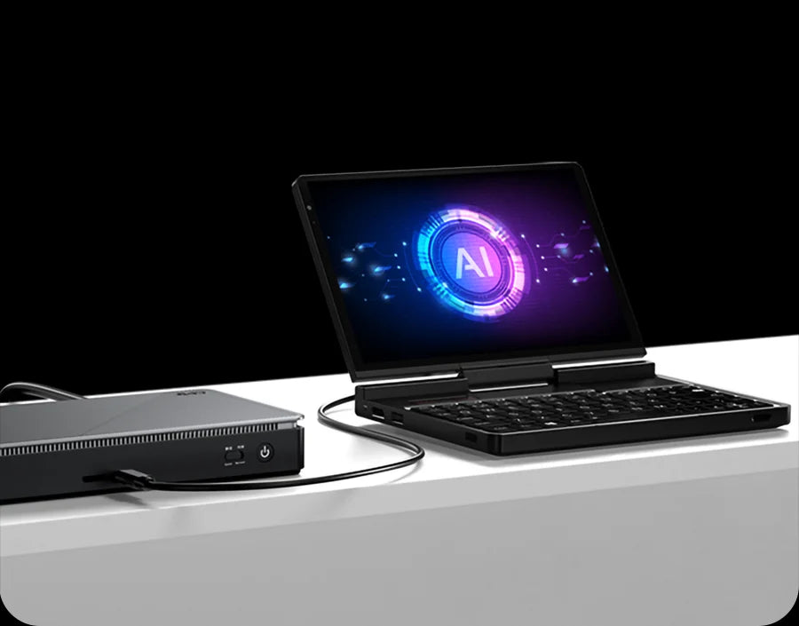 Hot Original GPD Pocket 4 8.8-inch AMD AI 9 HX 370 64GB RAM Portable Mini PC 2TB NVMe flipped 180° Laptop Computer for business