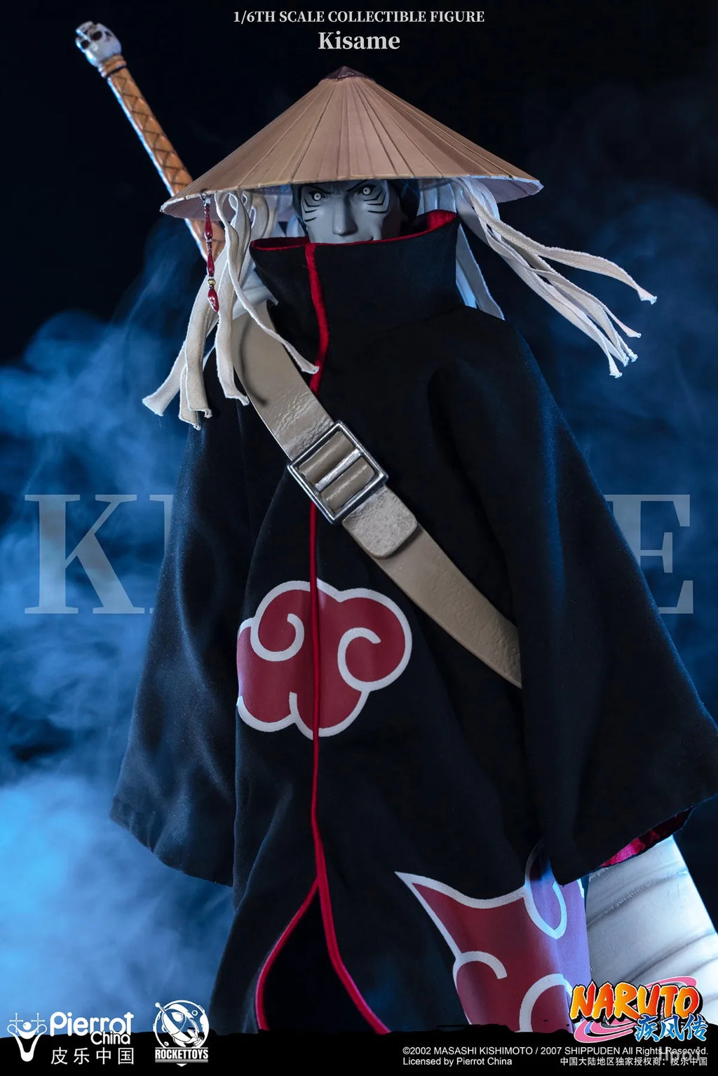 In Stock RocketToys ROC 007 NARUTO Shippuden Hoshigaki Kisame 1/6 Action Figure Model Collection