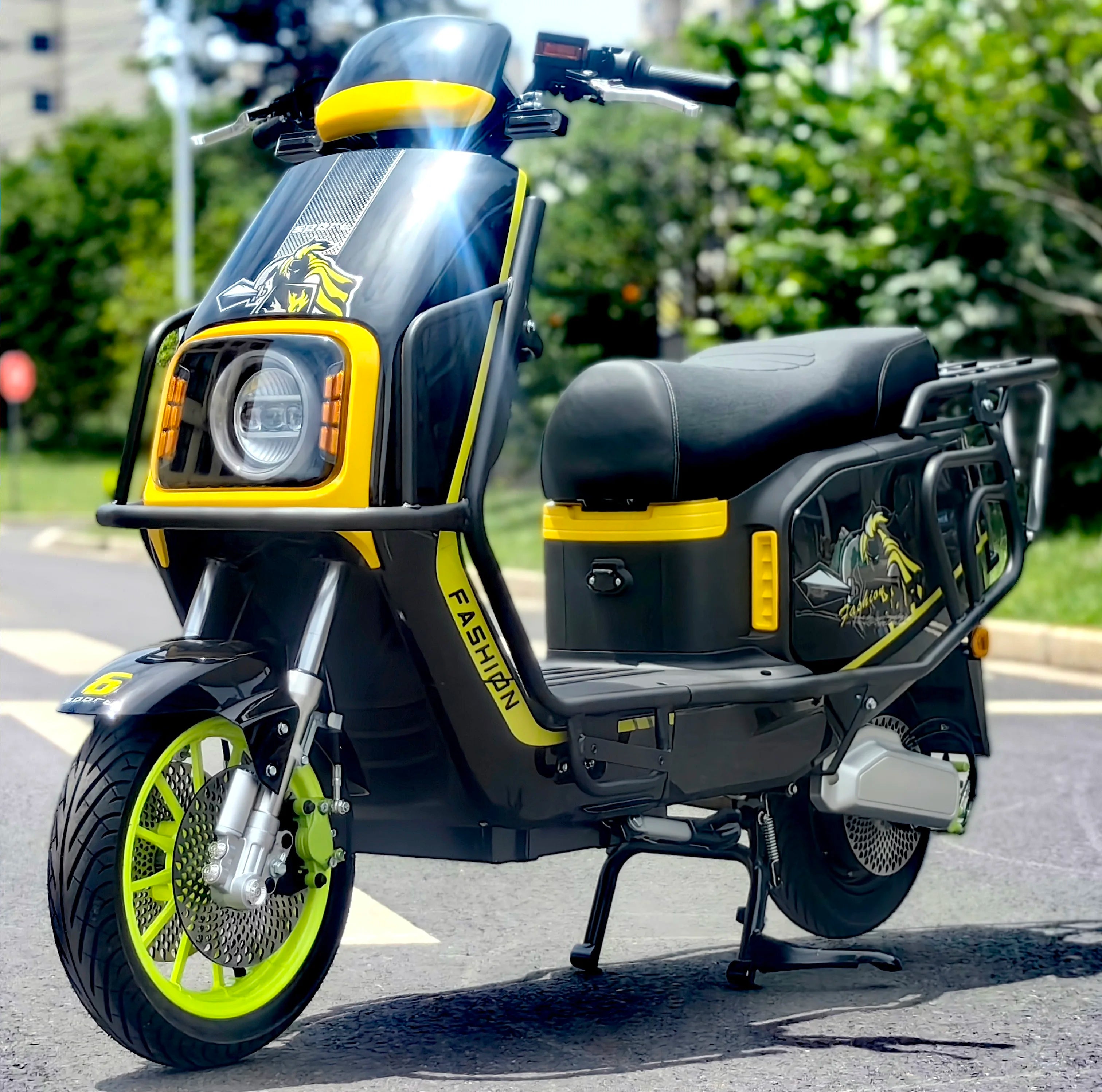 Wholesale Best Selling 1500W Sportbikes Custom 61-80km/h 72V Two-Wheeled Adult Electric Motorcycles Cheap Option