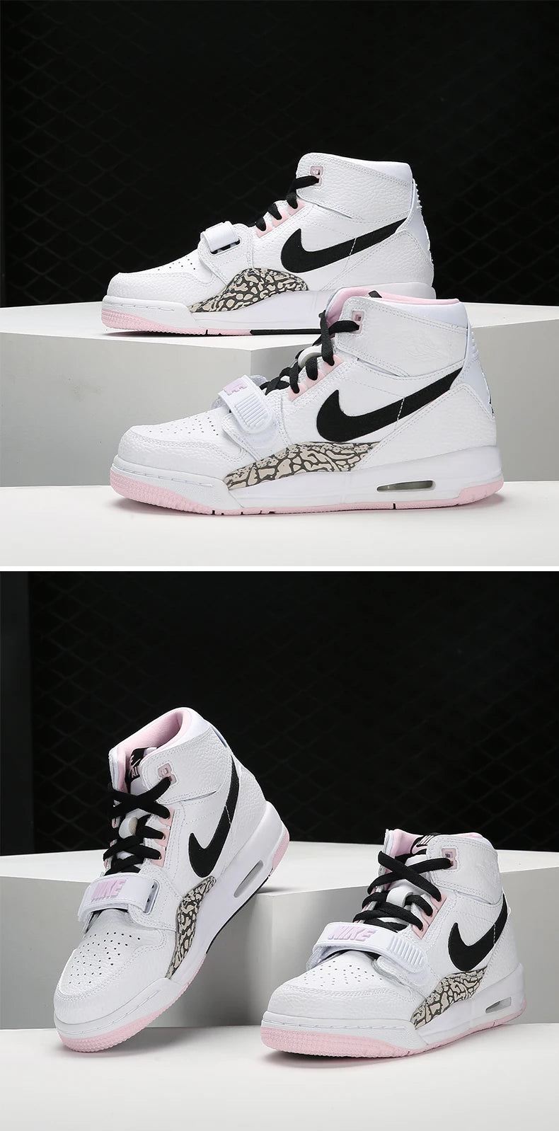 Nike genuine AIR JORDAN LEGACY 312 (GS) Women's Large Children's Basketball Shoes AT4040-106