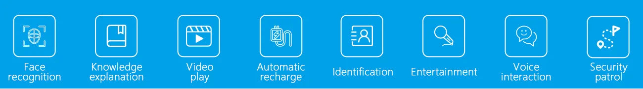 Smart Timo AI Service Robot with ChatGpt Face Recognition Voice Interaction Reception Robot