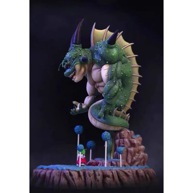 28cm Dragon Ball Figure TX Shenron Son Goku Anime Collection Model Desktop Ornament Decorations Holiday Gifts Children Toys