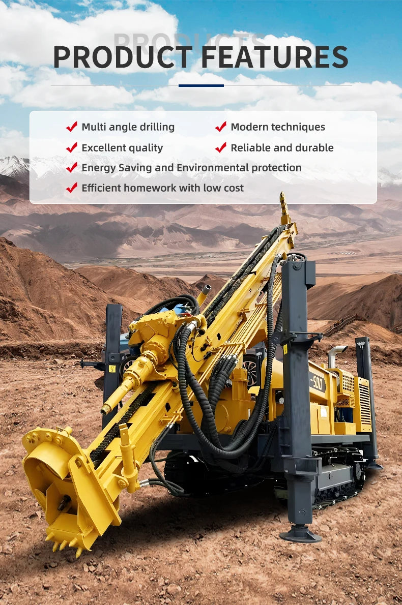 Truck Mounted Reverse Circulation Drilling Rig RC Borehole Drill Machine 400m for Mining Exploration Custom Installation