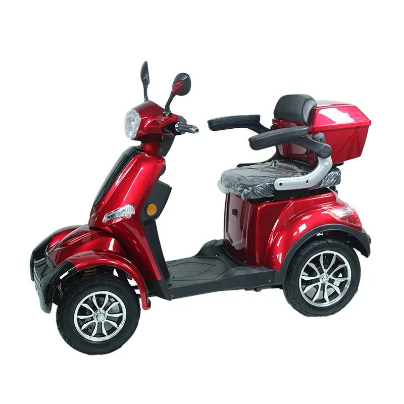 Factory Hot Selling 800w mobility scooters four wheels electric car adult   motorcycle
