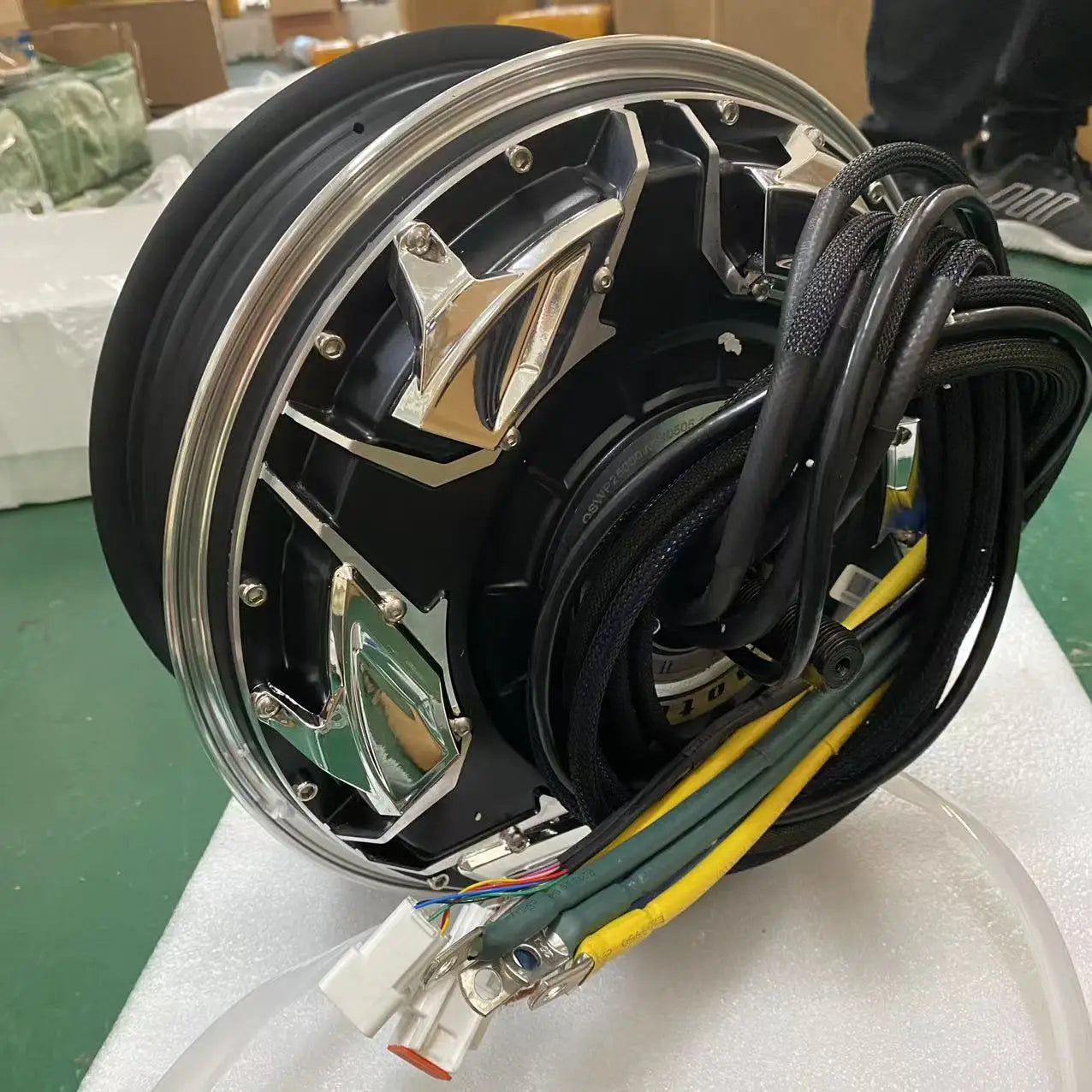 NEW Racing QS 268 3.5 x 12inch 25kw 90H 72v Electric Wheel Hub Motor for E-scooter