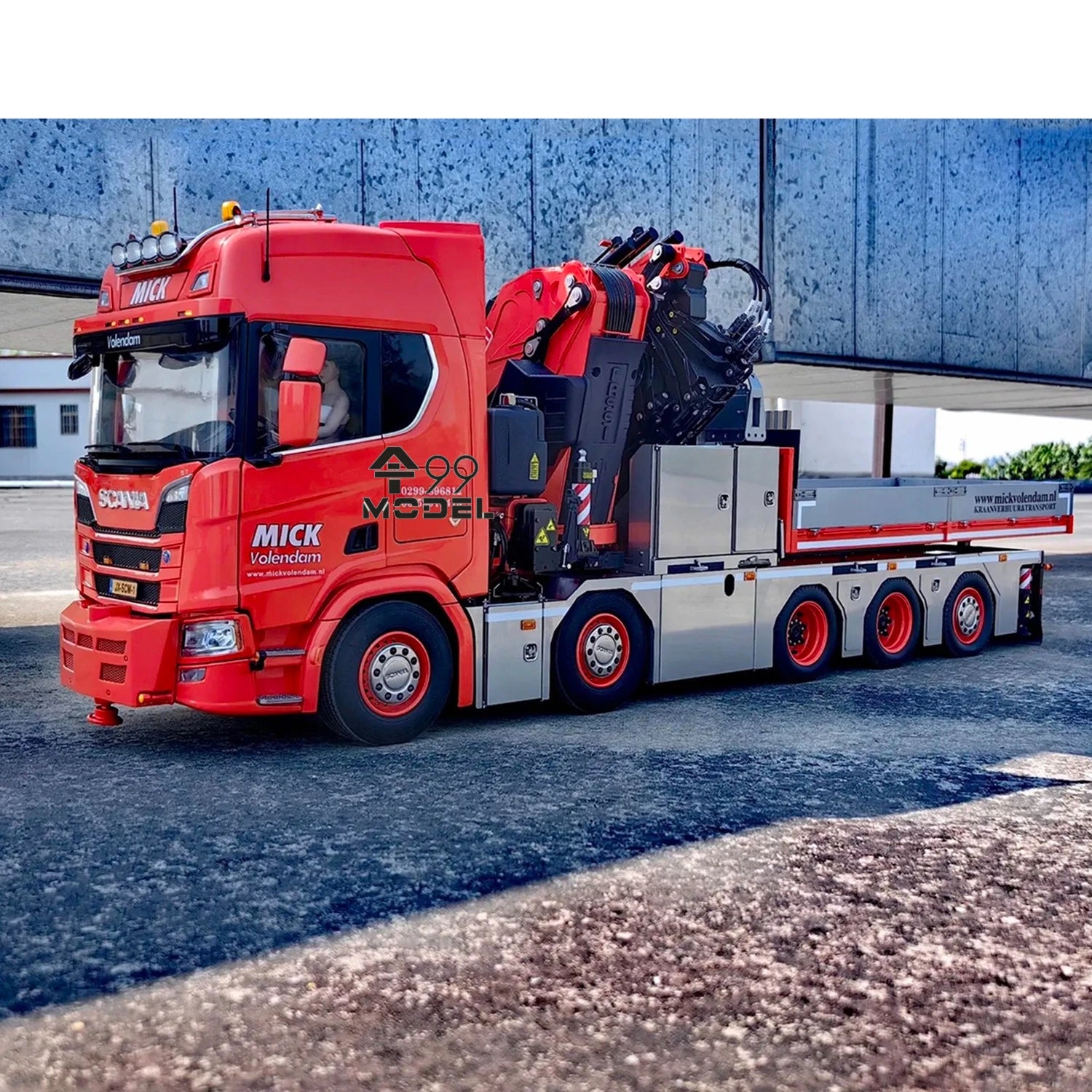 F1650 RC Crane R650 RC Truck 10x10 1/14 Metal Hydraulic Crane Truck Model Advanced Engineering Machinery RC Car Toy