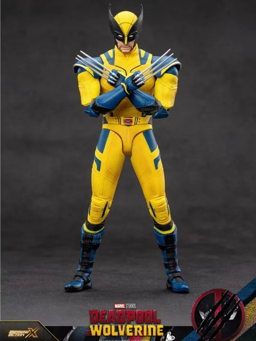 2025 Deadpool & Wolverine Movie SHFiguarts Action Figure 1/10 ZD Original X-Men Dogpool Model