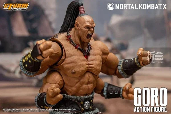 Storm Toys Genuine Mortal Kombat Series Fire Dragon Sub-Zero Motaro Lu Kang Goro Fighting Game 1/12 Action Figures Model Toys