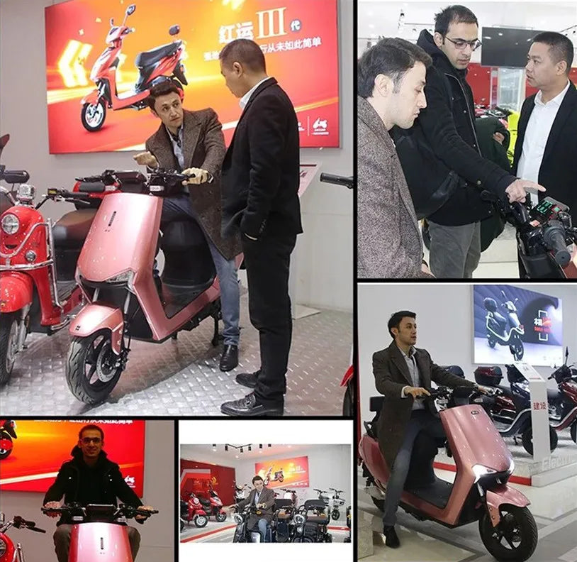 Wuxi Retro Electric Motorbike Adults 2000W 5000W Power Range 8000W Max 72V Lithium Battery EEC Certificate Off-Road Motorcycles