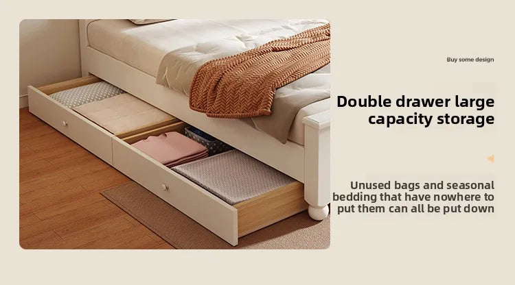 wooden single bed household simple 180x200 modern bed frame comfortable minimalist muebles para dormitorio bedroom furniture