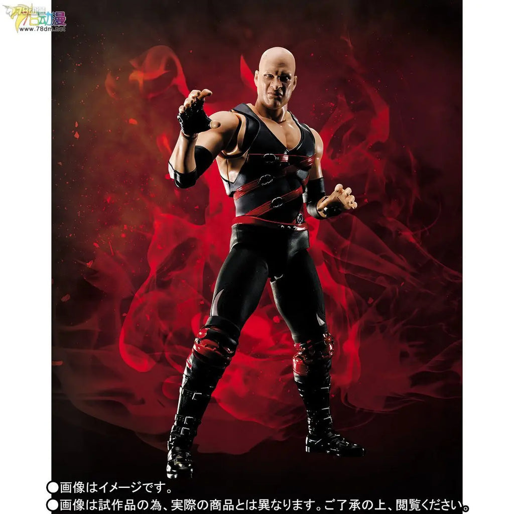 BANDAI Genuine S. H. Figuarts Series Reality Artist Series WWE Kane，Paul Levisk，Steve Austin，Dwayne Johnson Movable Model