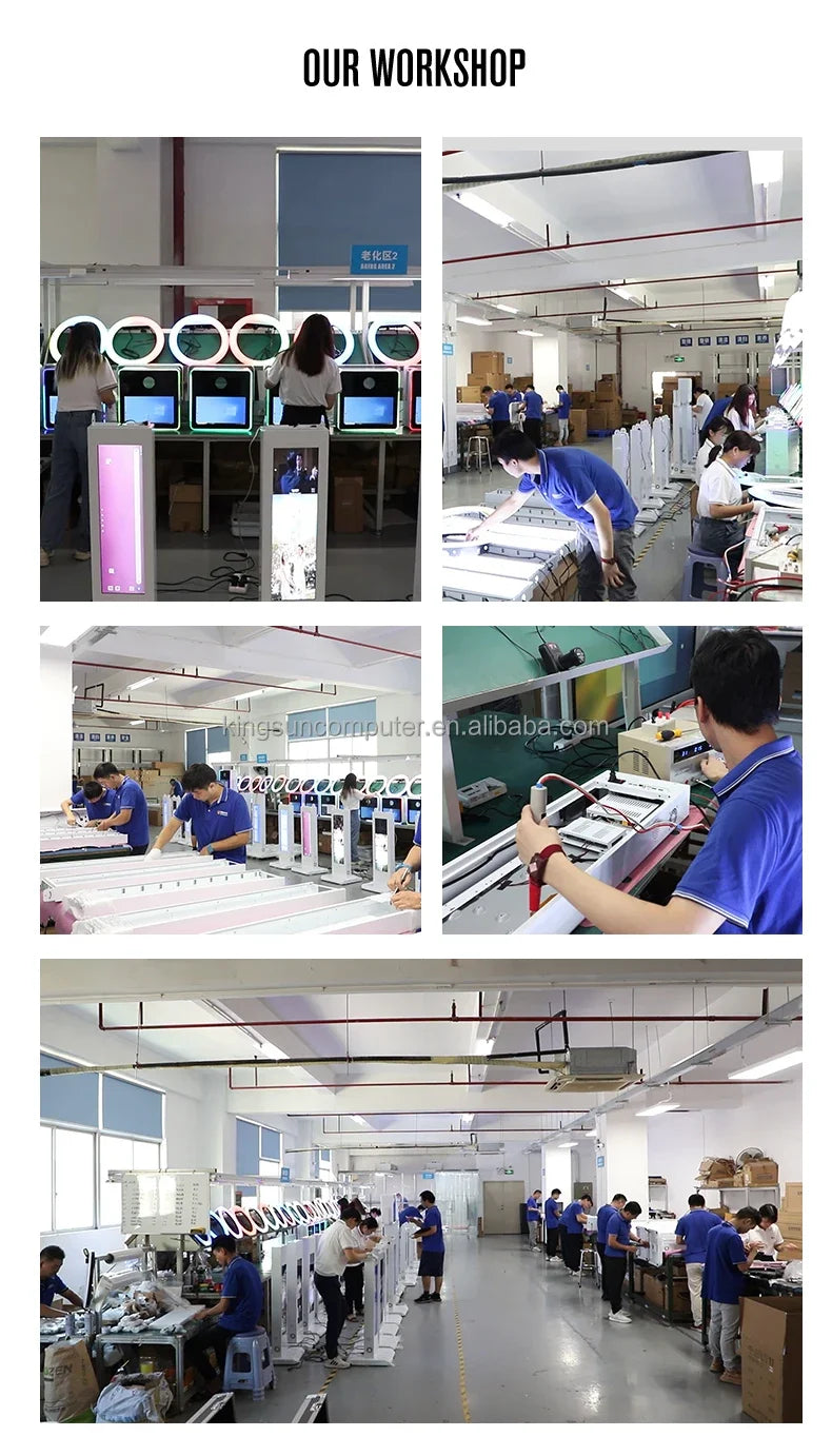 Magic Mirror Photobooth Machine LCD Touch Screen Wedding Party DSLR Selfie Photo Booth with Free Software