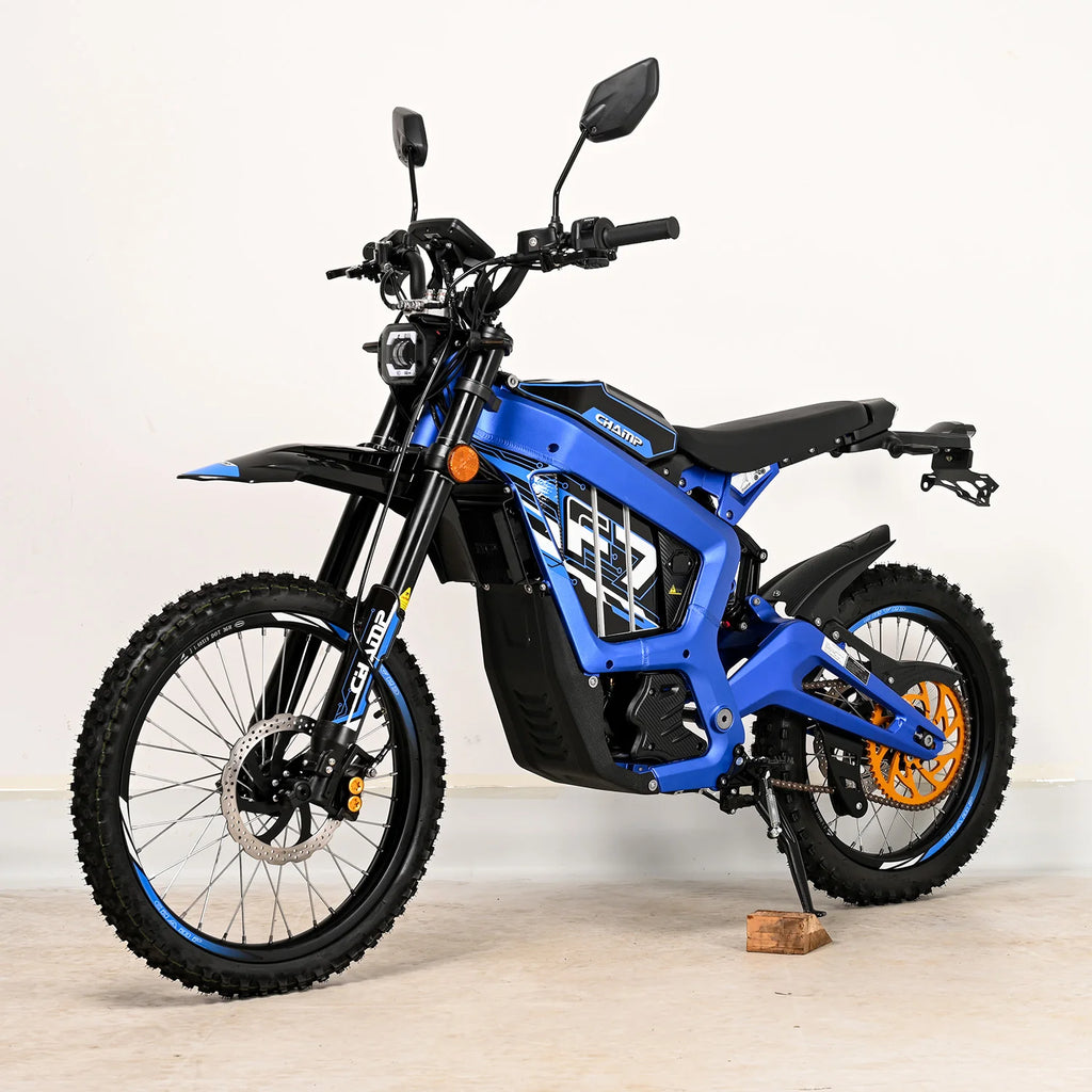 STLF EEC COC CE Licensed for the Road 72V 40Ah 7500W 100km/h Speed Off-road City Commuting Dirt Bike Electric Motorcycle