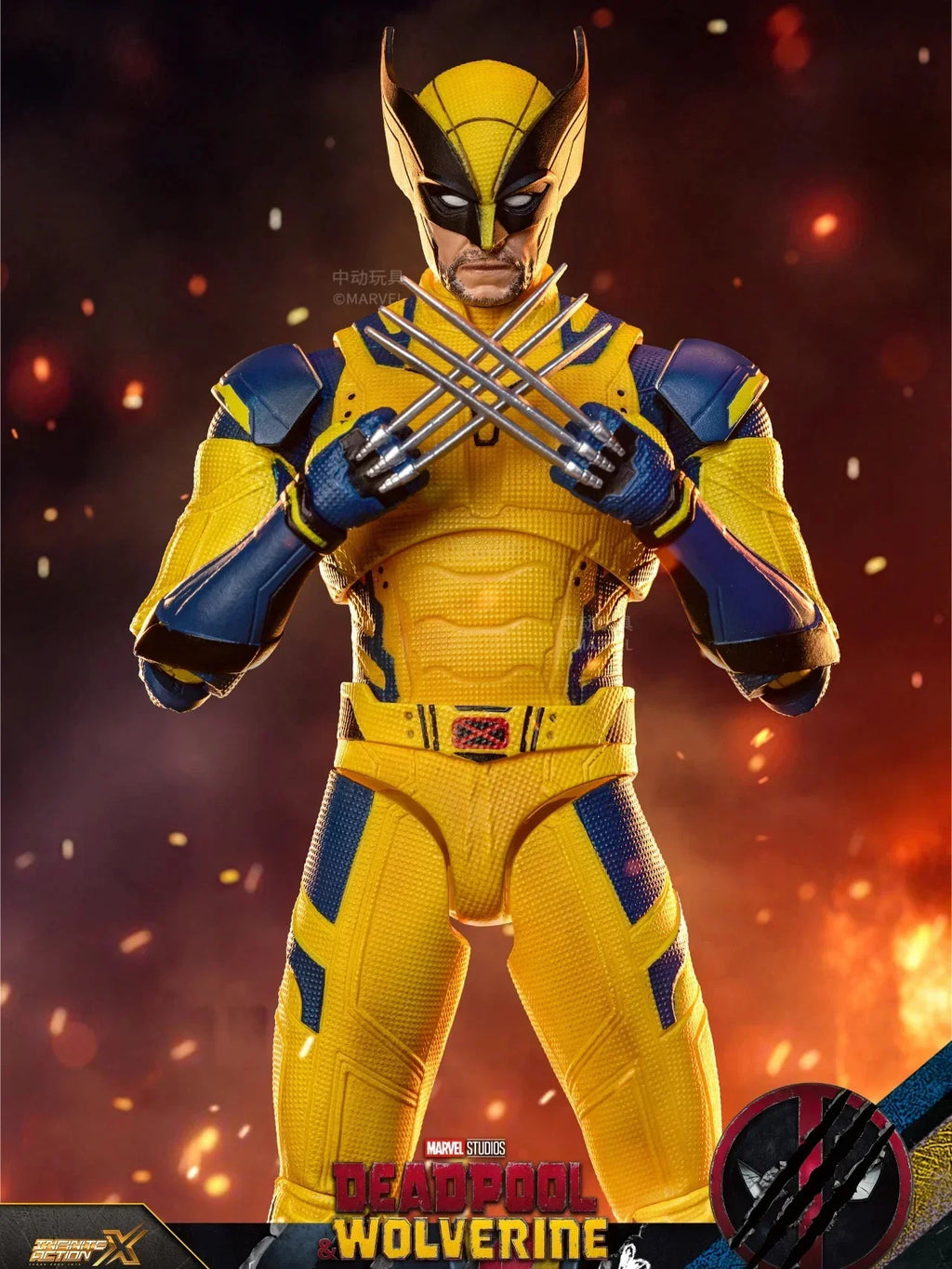 2025 Deadpool & Wolverine Movie SHFiguarts Action Figure 1/10 ZD Original X-Men Dogpool Model