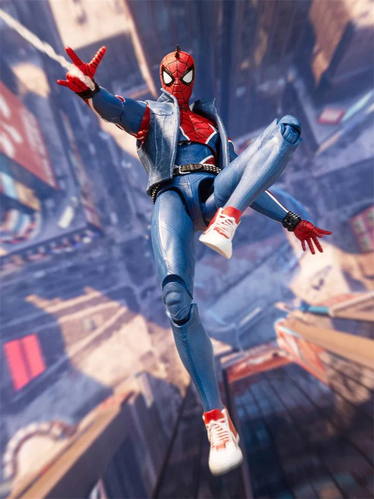 ZD TOY SpiderMan Series PS4 Game Spiderman SpiderMan Anti-OCK suit SpiderMan Velocity suit SpiderMan 2099 suit Miles Morales