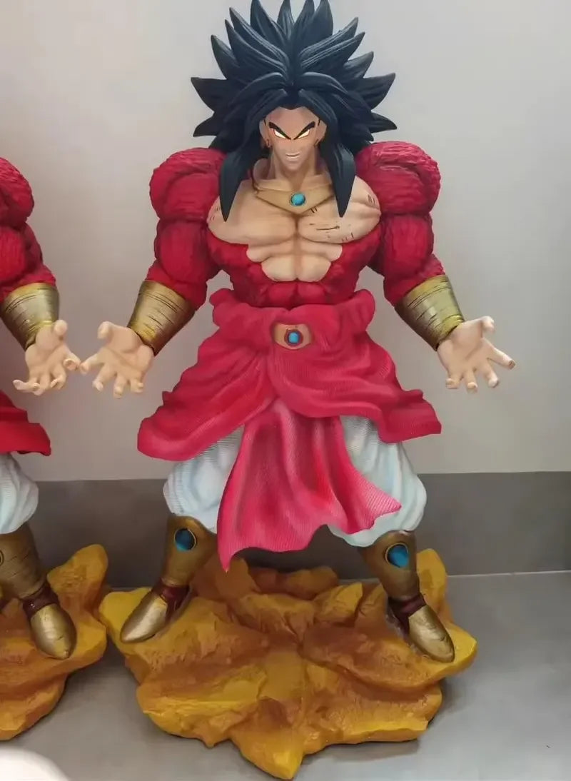 50cm New Dragon Ball Anime Figure Broli Periphery Pvc Model Collect Statue Desktop Decoration Ornaments Kids Birthday Gifts Toys