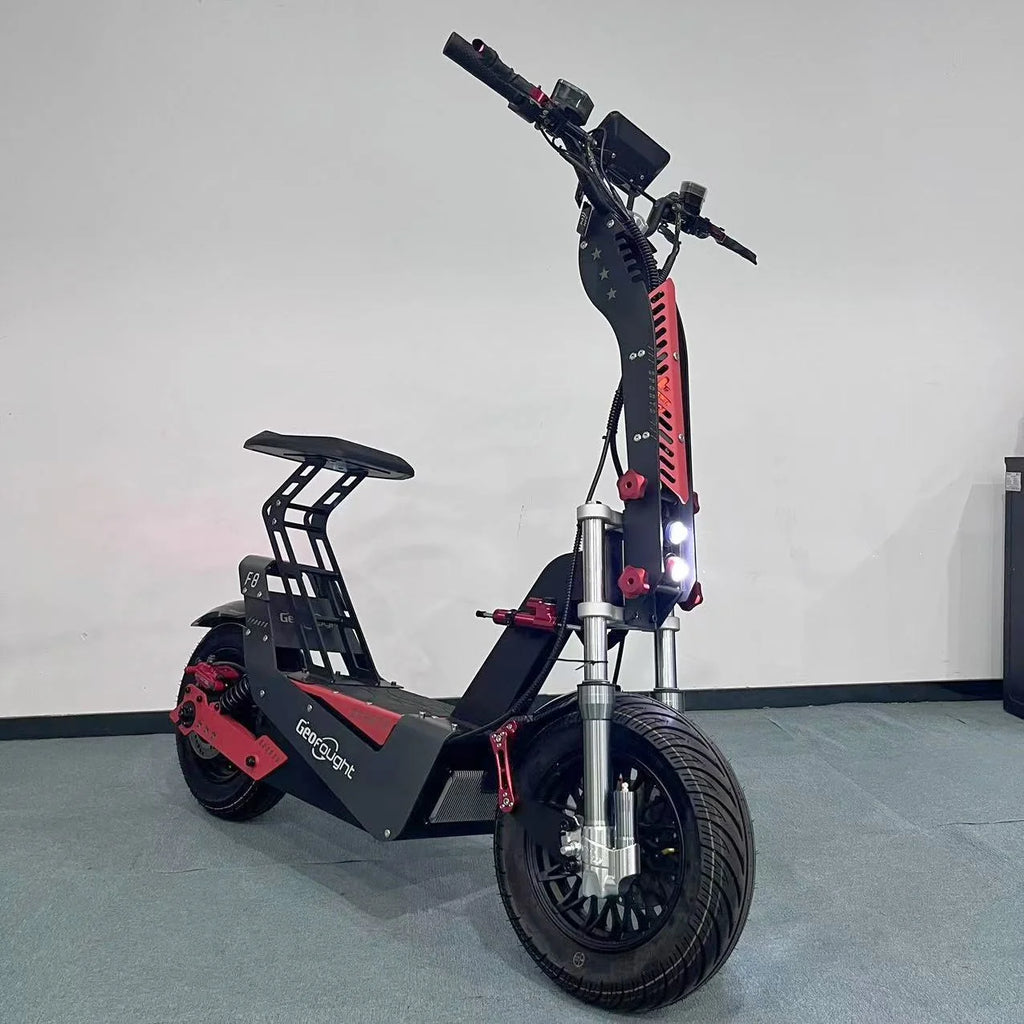High Speed Racing 70-90Mile Fast Escooter 72V 15000W QS Motor 110-140KM 180A Powerful Controller Electric Scooter For Adults