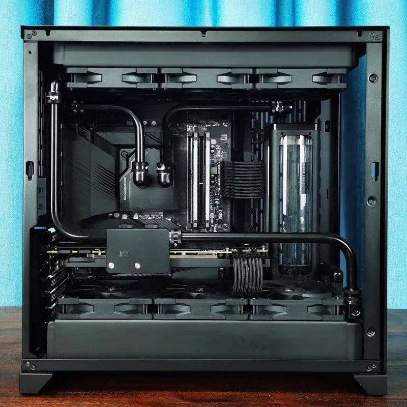 I9 14900K 9800x3D rtx5080 5090 split water-cooled desktop computer host