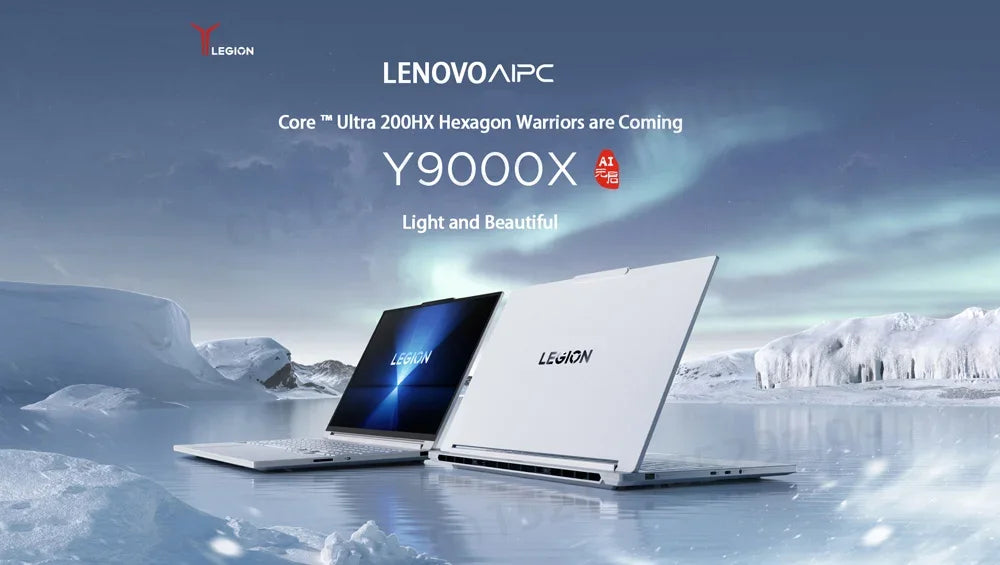 Lenovo Legion Y9000X Laptop Gaming Laptop Intel Core Ultra 9 275HX 16-inch 32GB/1T SSD RTX5060/5070 240Hz Notebook PC
