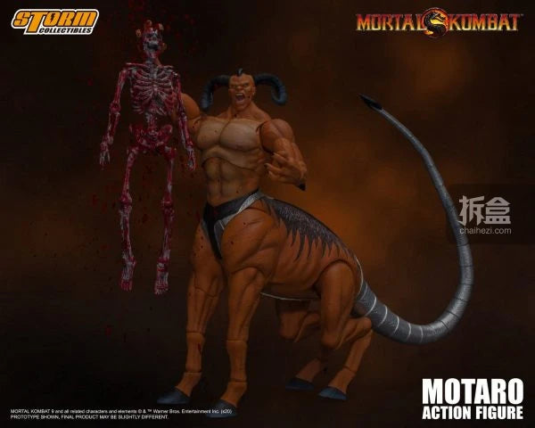 Storm Toys Genuine Mortal Kombat Series Fire Dragon Sub-Zero Motaro Lu Kang Goro Fighting Game 1/12 Action Figures Model Toys