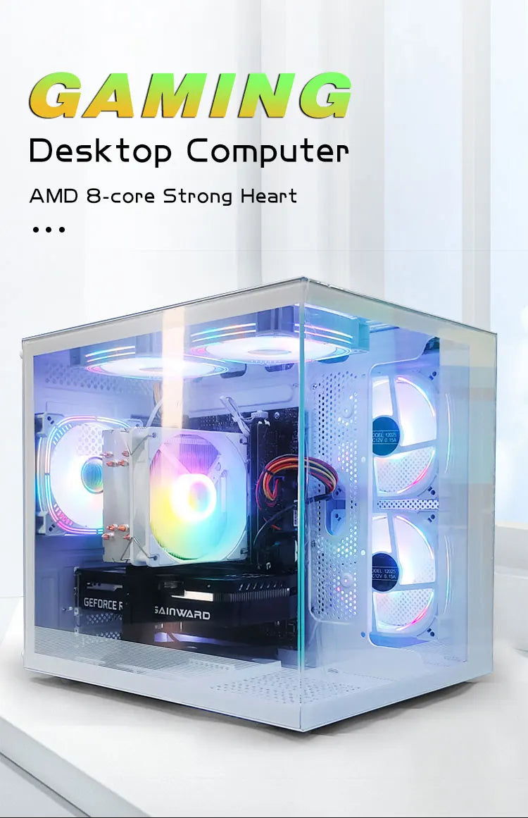 High Quality Oem Odm Gamer I7 RTX3060 512GB Ssd Gaming Pc Full Set All in One Desktop Computer