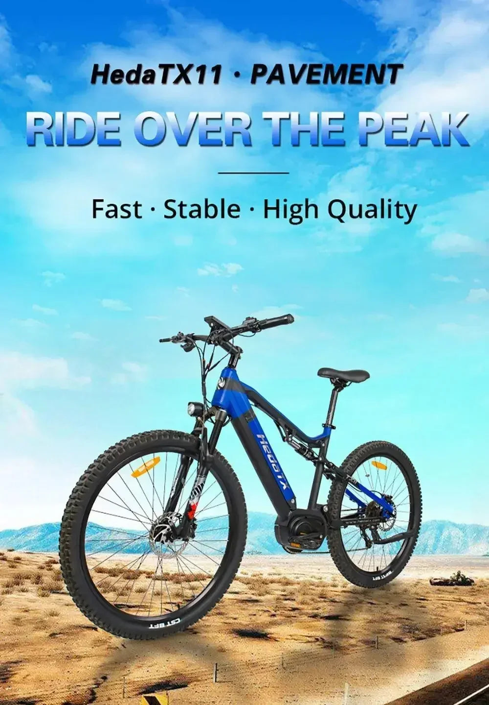 Detachable Electric Bicycle 500W Motor 48V15AH Battery E-bike 27.5 inch shock absorption mountain off-road Electric bike