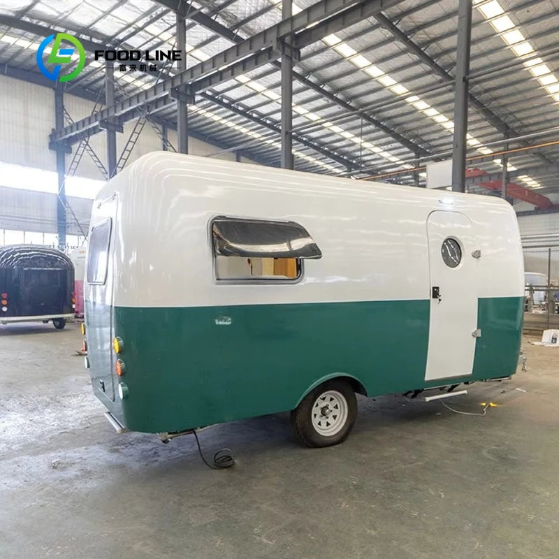 Customized Mobile Home Caravan Factory's NEW Design Expandable Container House Trailer for Travel on Sale