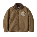 N-1 Red Tornado Naval Deck Jacket Jungle Cloth Shell Alpaca Lined Coat Men Vintage Workwear 2026ss design