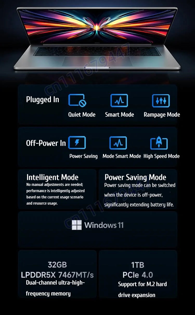 2026 Xiaomi Laptop REDMI Book 16 2026 Intel Core Ultra 5 125H ARC Graphics 16G/32G 1TB 16"  2.5K 120Hz PC