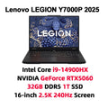 Lenovo LEGION Y7000P Laptop Core i9-14900HX/i7-14650HX GeForce RTX 5060 16G DDR5 1T SSD 16-inch 2.5K Gaming Laptops New